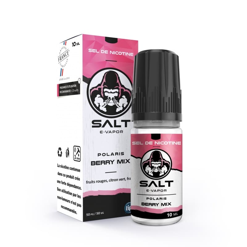 SALT E-VAPOR Polaris Berry Mix – Sel de Nikotin 10 ml