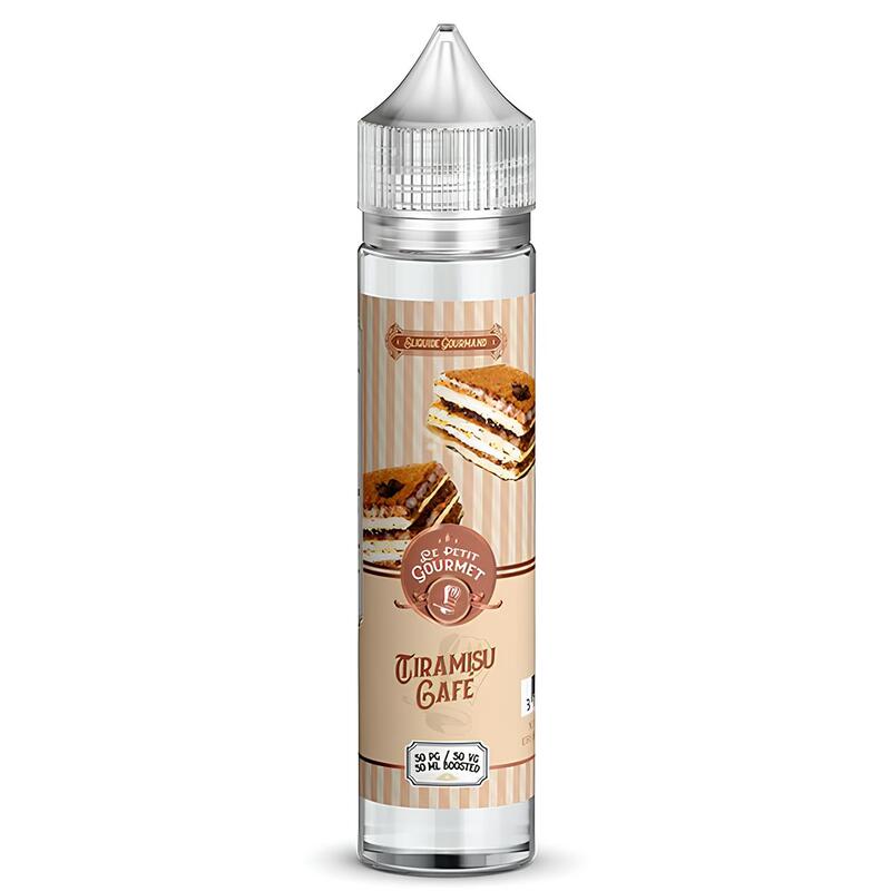 SAVOUREA Le Petit Gourmet Tiramisu Café – E-Liquid 50 ml