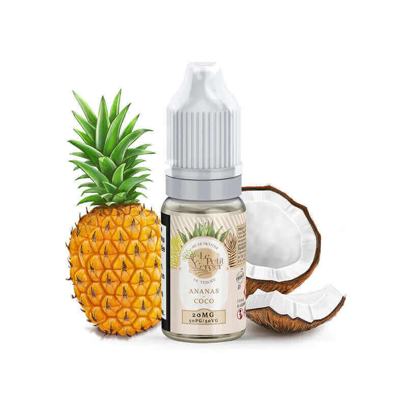 SAVOUREA Le Petit Verger Ananas Coco - E-Liquid 10 ml