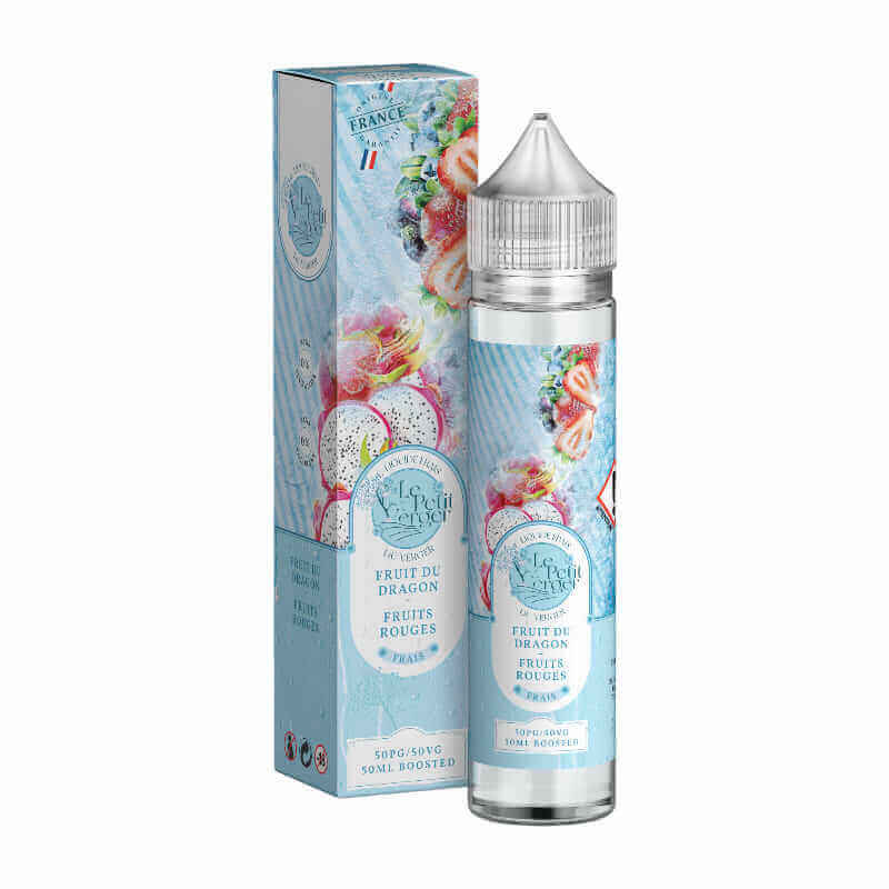 SAVOUREA Le Petit Verger Frais Fruit du Dragon & Fruits Rouges – E-Liquid 50 ml