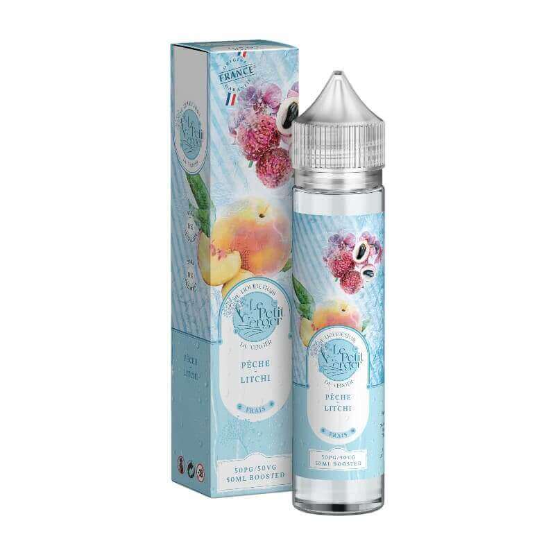 SAVOUREA Le Petit Verger Frais Pêche & Litchi – E-Liquid 50 ml