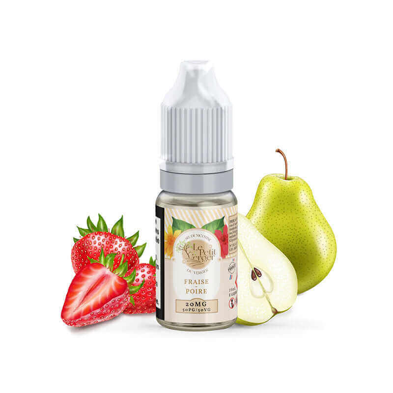 SAVOUREA Le Petit Verger Fraise Poire – E-Liquid 10 ml