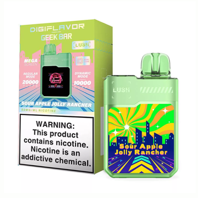Geek Bar Lush 20k - Saurer Apfel Jolly Rancher