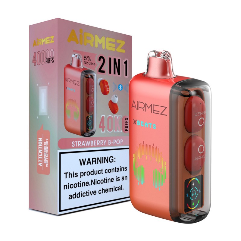 AiRMEZ Xbeats 40K Disposable Vape 20ml .5%