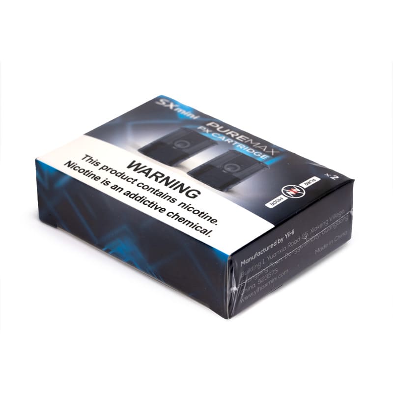 SX MINI Puremax (Neue Version) – 2er-Packung 4ml Pod-Kartuschen