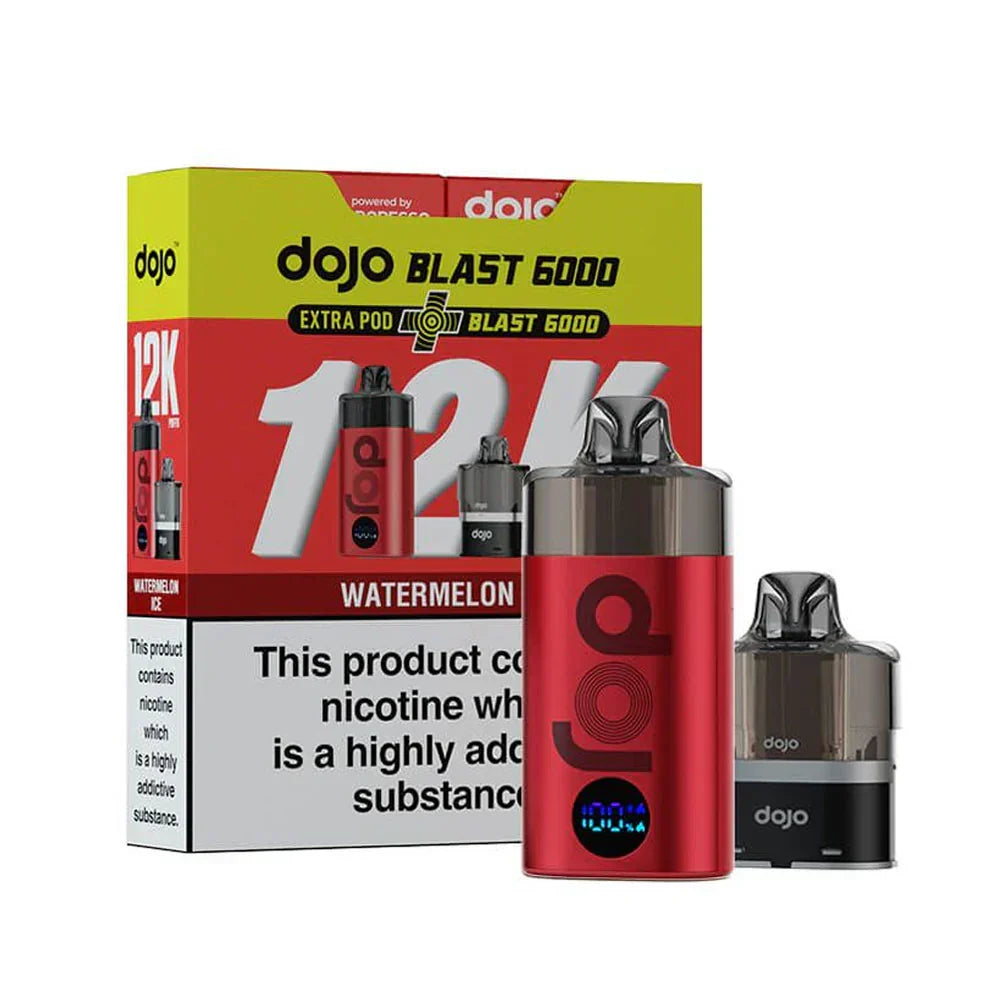 Dojo Blast 12K Puff Prefilled & Reusable Pod Kit