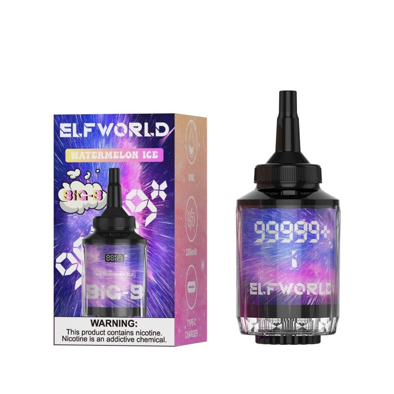 Elfworld Big-B 99999 Züge Einweg-Shisha 80ml 0,5%