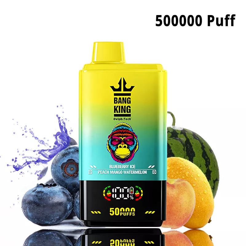 Bang King 50000 Puff 50K Dual Flavors Disposable vape-850mAh Battery. 50ml E-liquid. Multiple Nicotine 12 Flavors