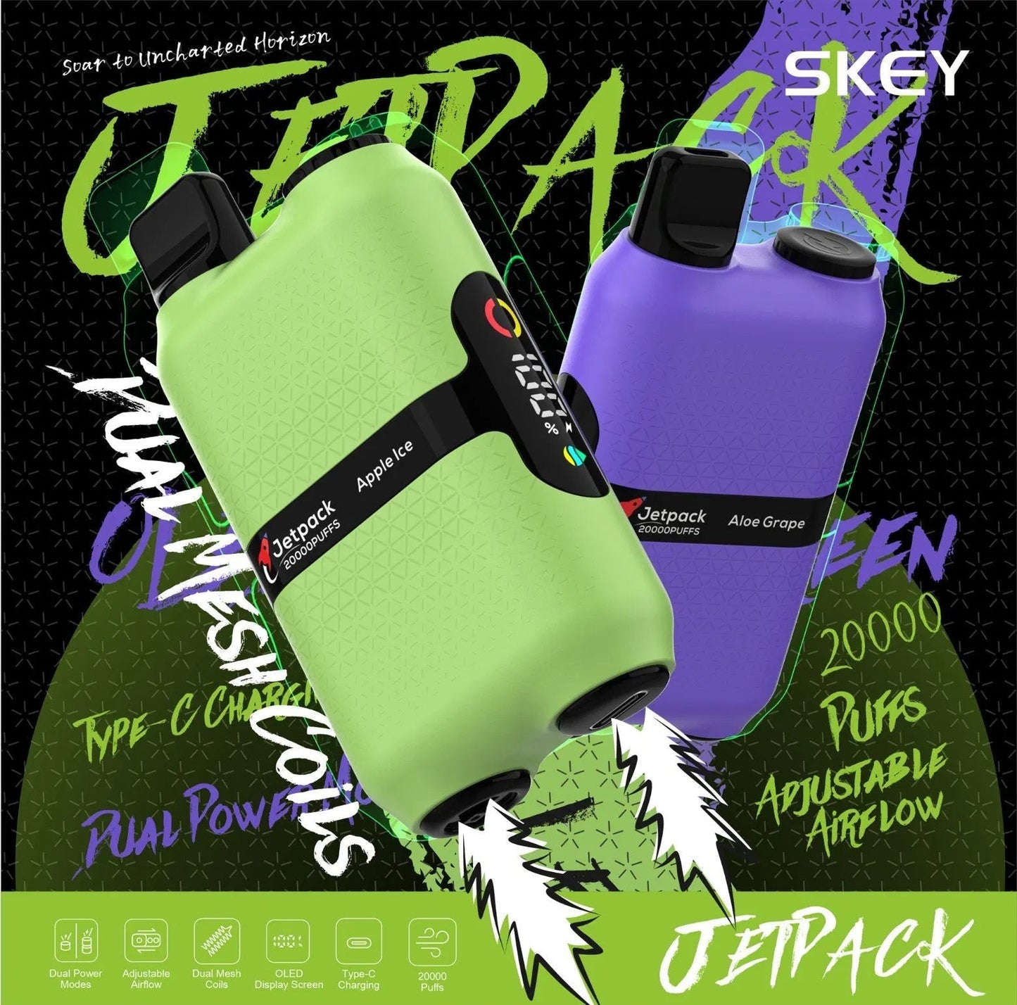 SKEY Jetpack 20000 Züge Einweg-Vape Großhandel 