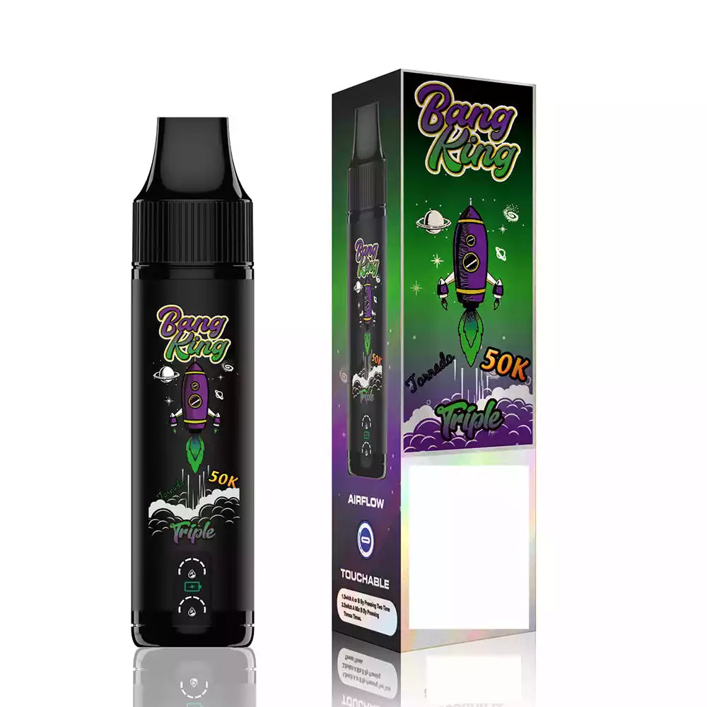 BANG KING 50K DSK066 Three Tastes Disposable Vapes Wholesale 50000 Puffs Big Capacity Bulk Buy Rechargeable