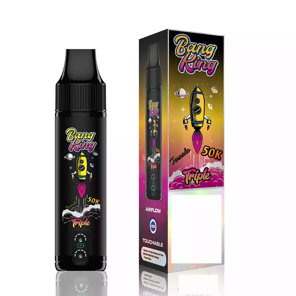 BANG KING 50K DSK066 Three Tastes Disposable Vapes Wholesale 50000 Puffs Big Capacity Bulk Buy Rechargeable