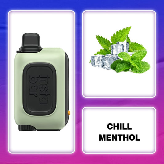Chill Menthol&amp;INSTABAR WT15000 PUFFS 