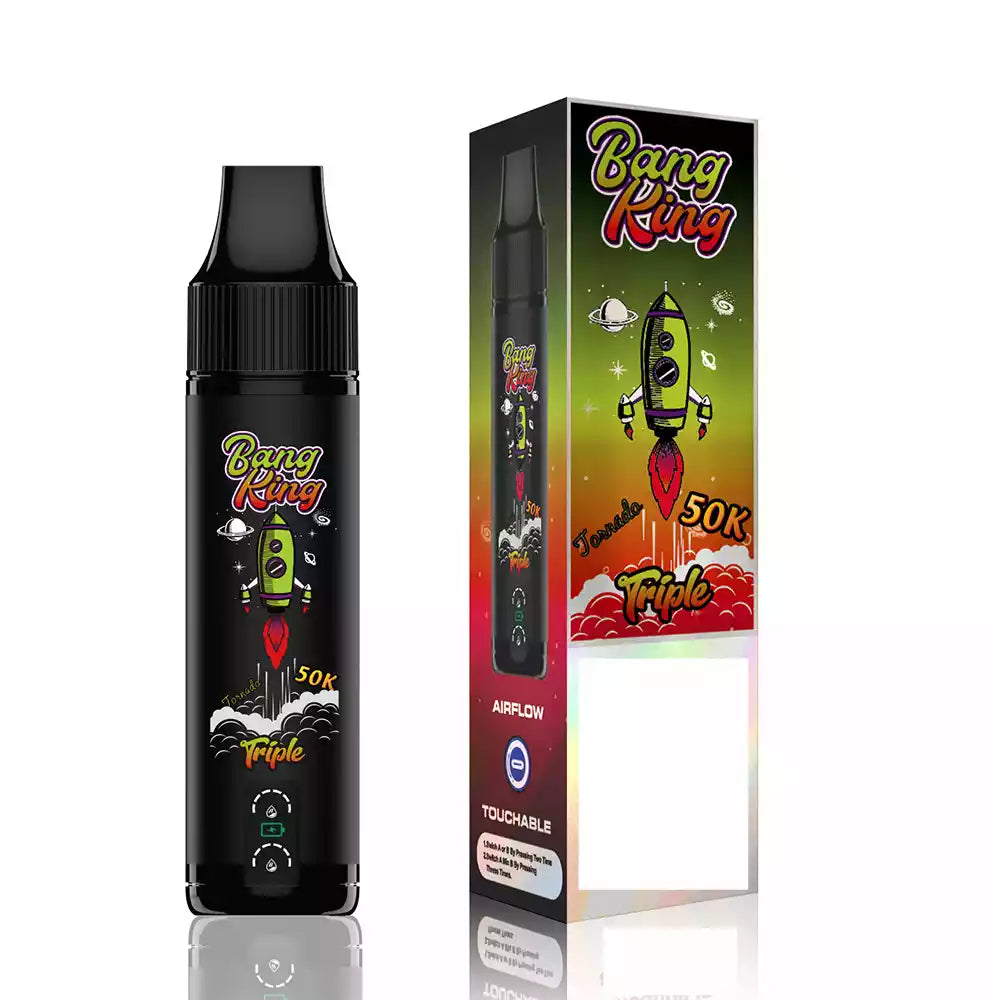 BANG KING 50K DSK066 Three Tastes Disposable Vapes Wholesale 50000 Puffs Big Capacity Bulk Buy Rechargeable