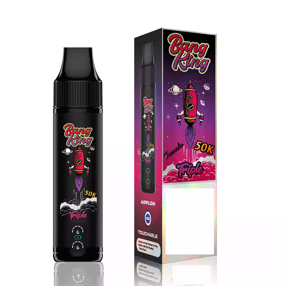 BANG KING 50K DSK066 Three Tastes Disposable Vapes Wholesale 50000 Puffs Big Capacity Bulk Buy Rechargeable