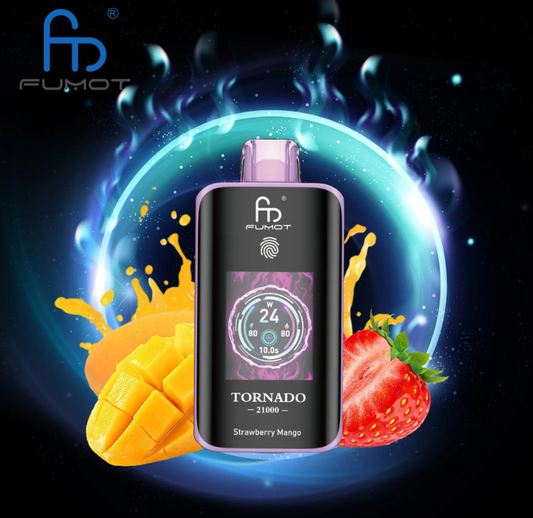 Fumot Tornado 25000 Puffs Disposable Vapes Wholesale