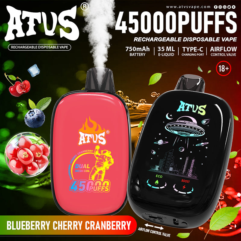 ATVS 45000 Puffs Disposable Vape Wholesale
