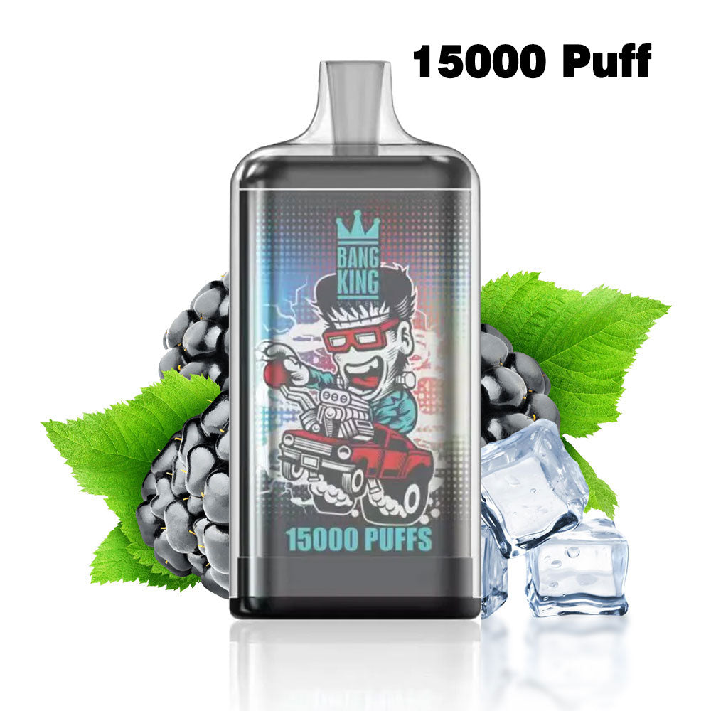 BANG KING Original 15k puffs 15000 vape 0% 2% 5%  free shipping France Germany-550mAh Battery. 25ml E-liquid. Multiple Nicotine 20 Flavors