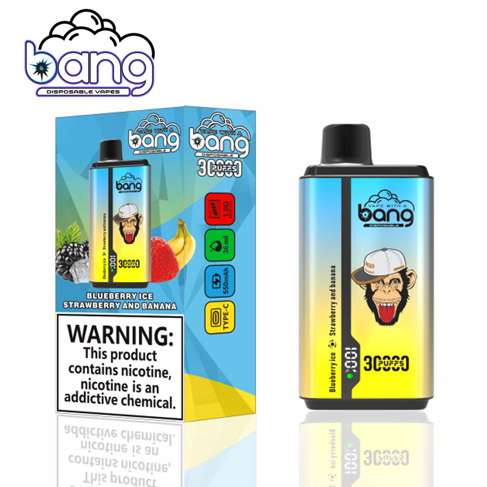 Bang Original 36000 Puffs Double Flavors Disposable Vape-550mAh Battery. 36ml E-liquid. Multiple Nicotine 12 Flavors