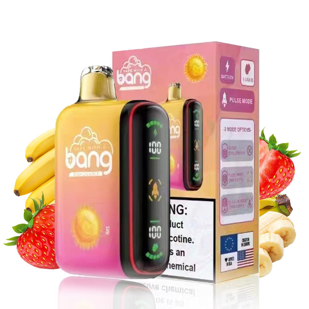 Bang 18000 puffs Vape box Digital Puff 18K Wholesale Price-650mAh Battery. 28ml E-liquid. Multiple Nicotine 12 Flavors