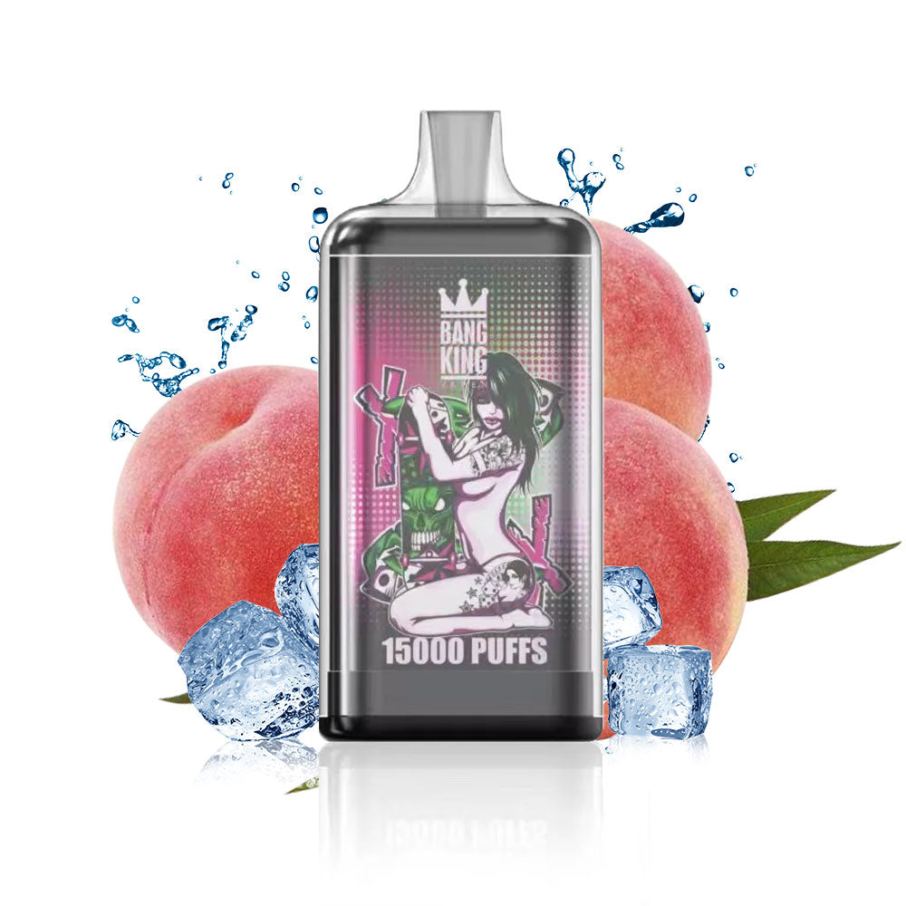 BANG KING Original 15k puffs 15000 vape 0% 2% 5%  free shipping France Germany-550mAh Battery. 25ml E-liquid. Multiple Nicotine 20 Flavors