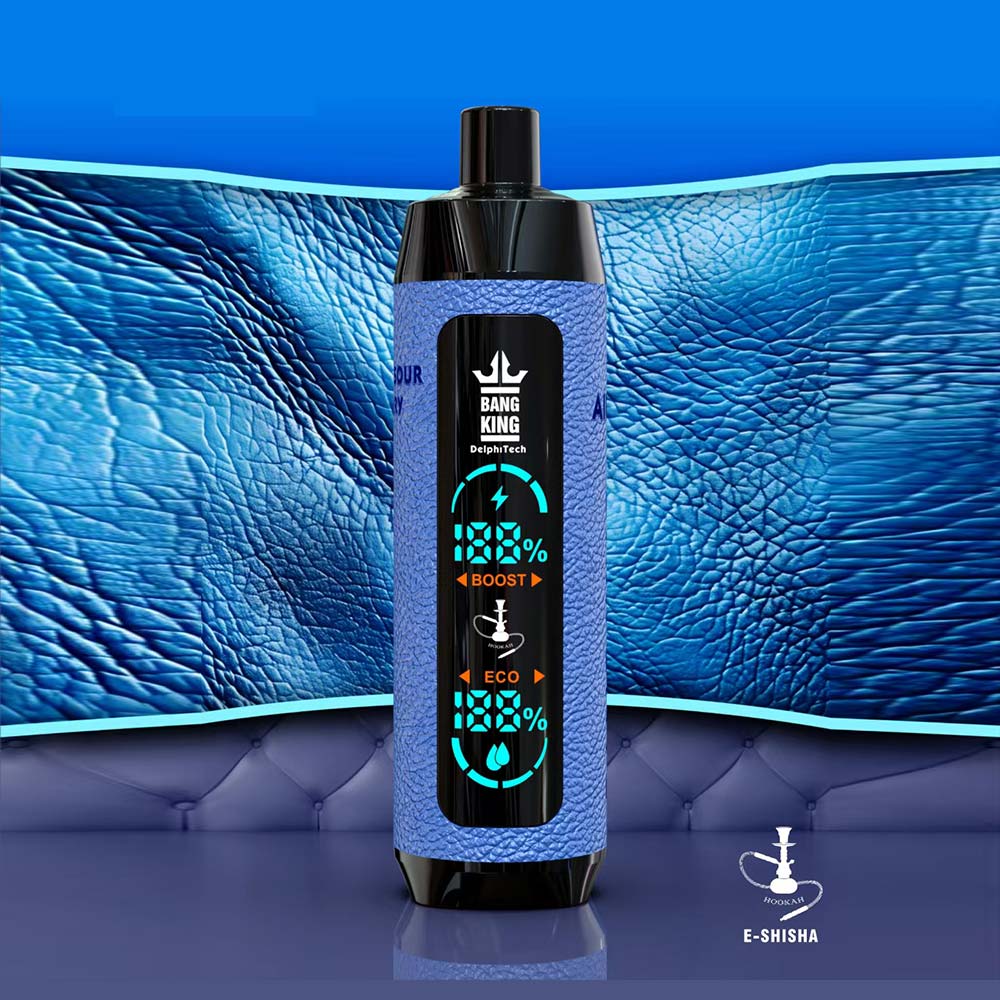 BANG KING Original 25000 puffs 25K Shisha Hookah Delphi Tech Al Fakher 8000 pro max disposable vape-650mAh Battery. 30ml E-liquid. Multiple Nicotine 12 Flavors