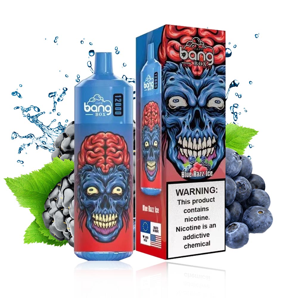Vape 12k Bang Box 12000 Puffs disposable vapor popular in France Poland-650mAh Battery, 23ml E-liquid, Multiple Nicotine 20 Flavors
