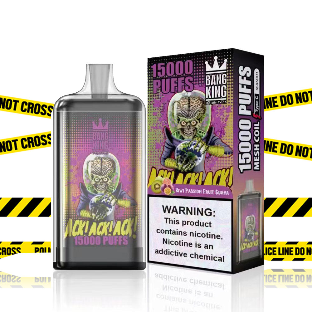 BANG KING Original 15k puffs 15000 vape 0% 2% 5%  free shipping France Germany-550mAh Battery. 25ml E-liquid. Multiple Nicotine 20 Flavors