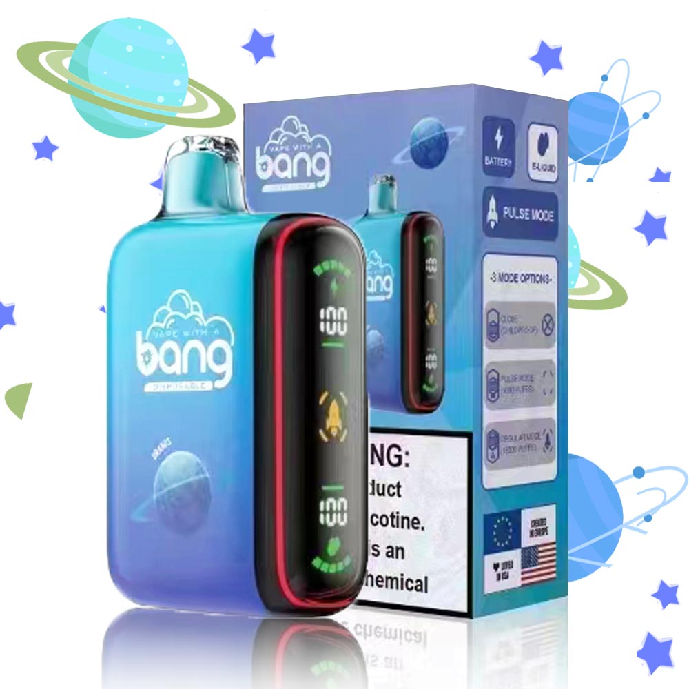 Bang 18000 puffs Vape box Digital Puff 18K Wholesale Price-650mAh Battery. 28ml E-liquid. Multiple Nicotine 12 Flavors