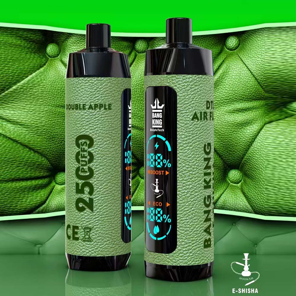 BANG KING Original 25000 puffs 25K Shisha Hookah Delphi Tech Al Fakher 8000 pro max disposable vape-650mAh Battery. 30ml E-liquid. Multiple Nicotine 12 Flavors
