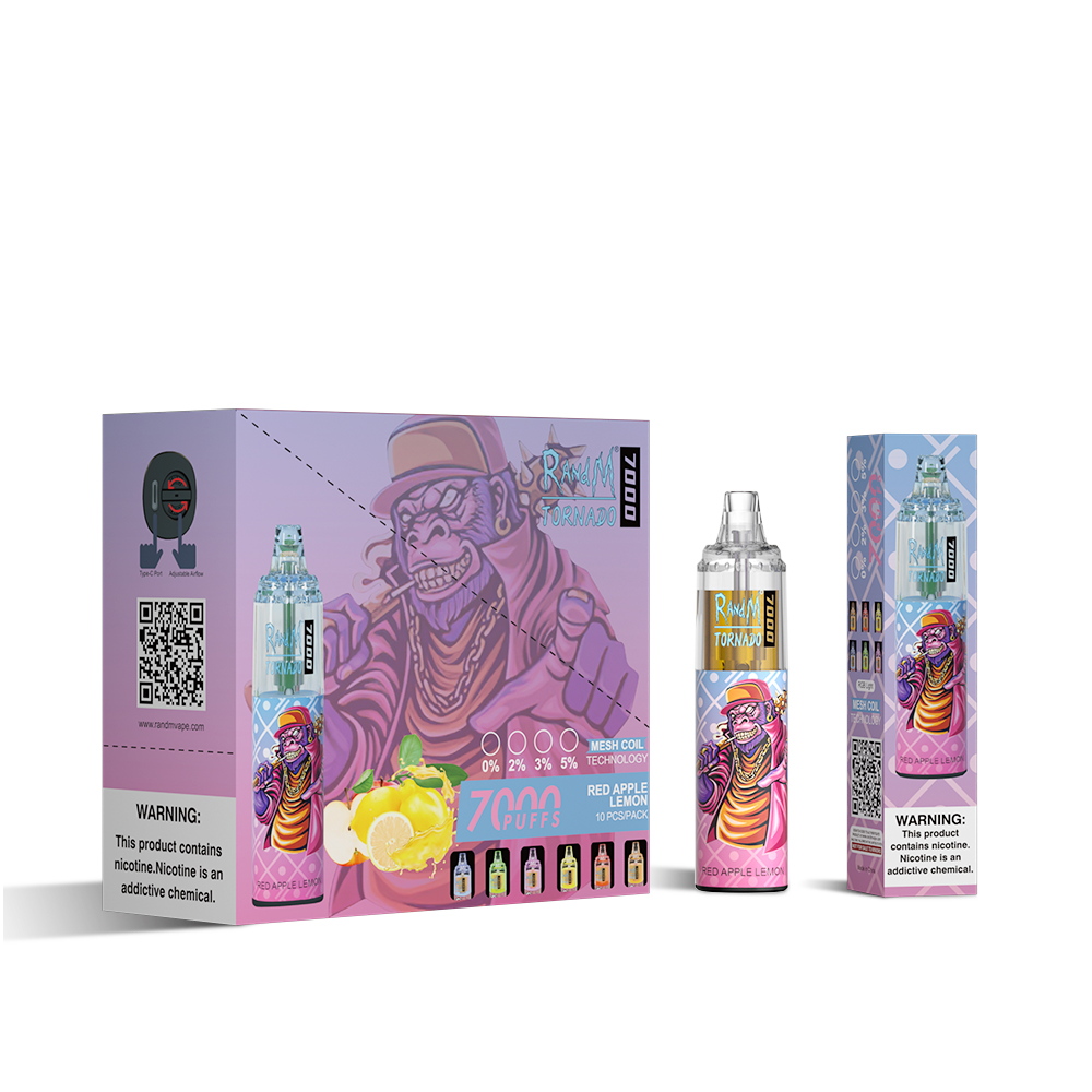RAndM Tornado 7000 Puffs Disposable Vape Pack Of 10