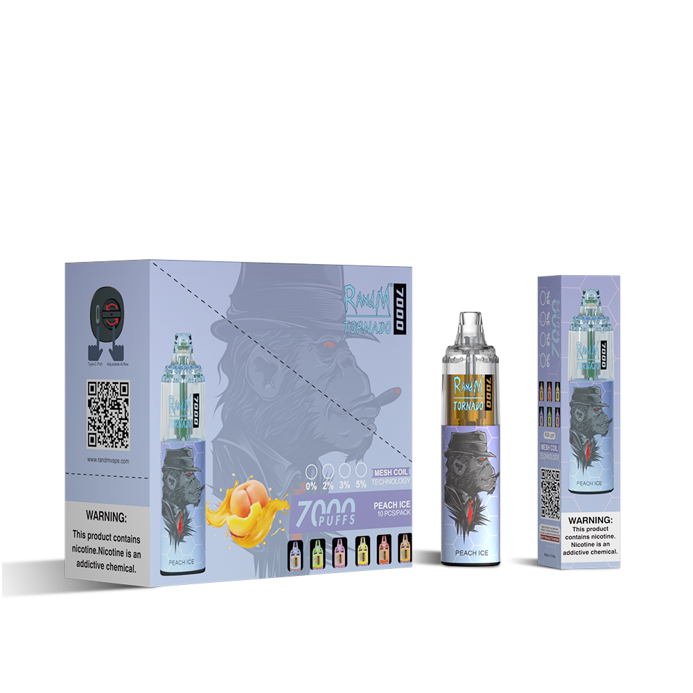 RAndM Tornado 7000 Puffs Disposable Vape Pack Of 10