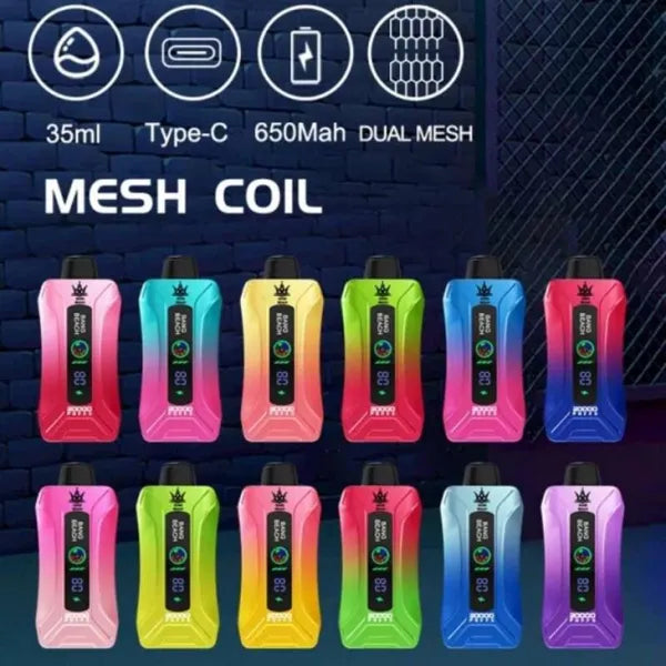 Bang Beach 20000 Puffs Disposable Vape(0% to 5% Nicotine) - 35ml E-Liquid. 650mAh Battery
