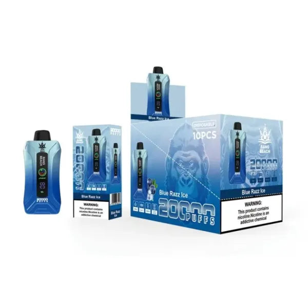 Bang Beach 20000 Puffs Disposable Vape(0% to 5% Nicotine) - 35ml E-Liquid, 650mAh Battery