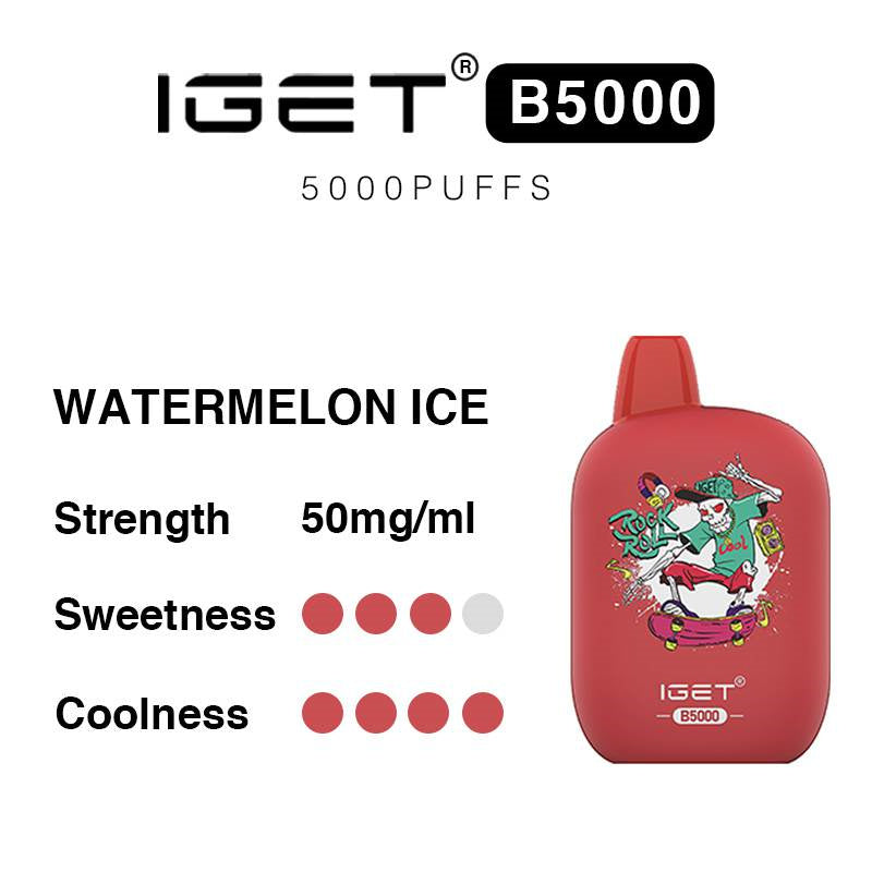Discover the IGET B5000 Puffs Disposable Vape Box: A Convenient and Flavorful Vaping Experience for On-the-Go Users