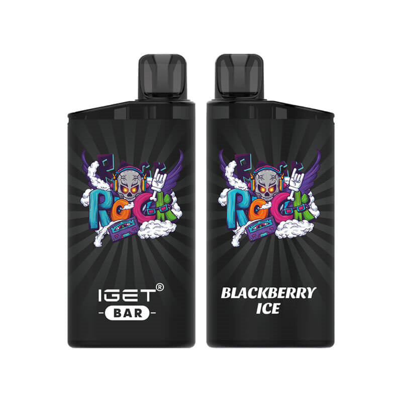 IGET Bars Einweg-E-Zigarette für 3500 Züge – 12 ml E-Liquid, 5 % Nikotin, 34 Geschmacksrichtungen 