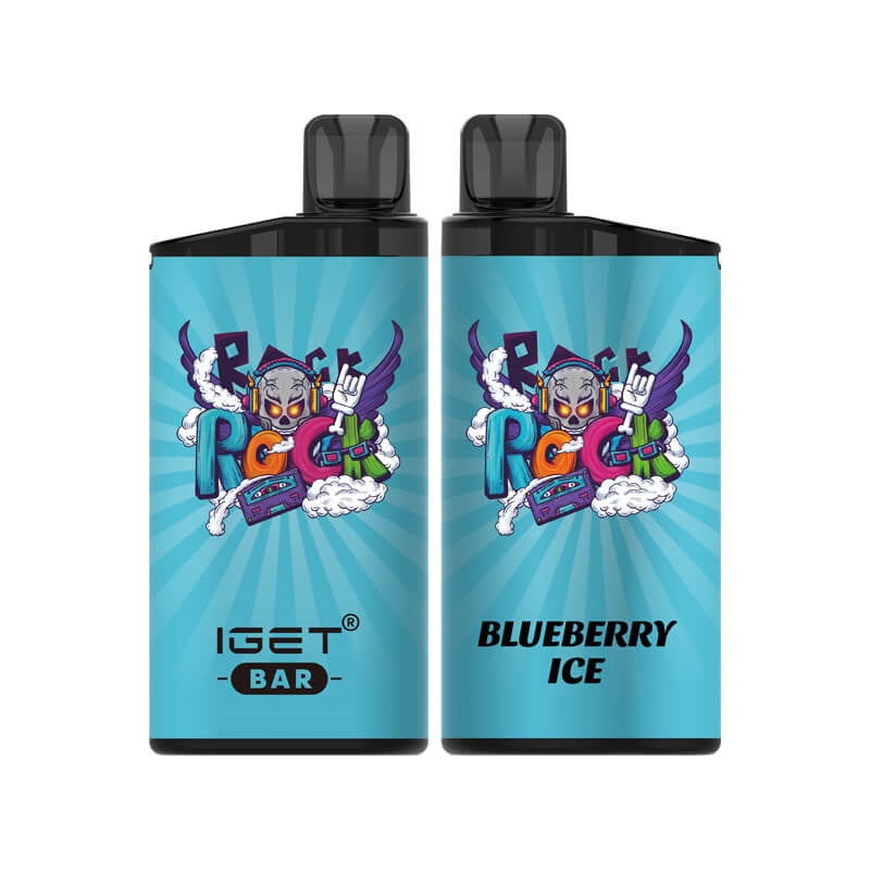 IGET Bars Einweg-E-Zigarette für 3500 Züge – 12 ml E-Liquid, 5 % Nikotin, 34 Geschmacksrichtungen 