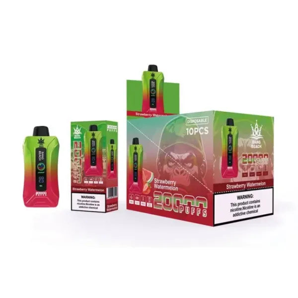 Bang Beach 20000 Puffs Disposable Vape(0% to 5% Nicotine) - 35ml E-Liquid, 650mAh Battery