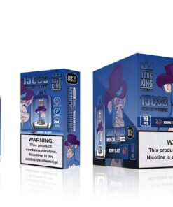 Bang King Smart screen 15000 puffs Disposable Vape(0% to 5% Nicotine) 25mL . 650mAh.12 Flavors