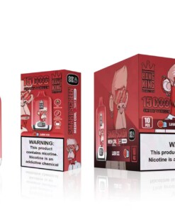 Bang King Smart screen 15000 puffs Disposable Vape(0% to 5% Nicotine) 25mL , 650mAh,12 Flavors