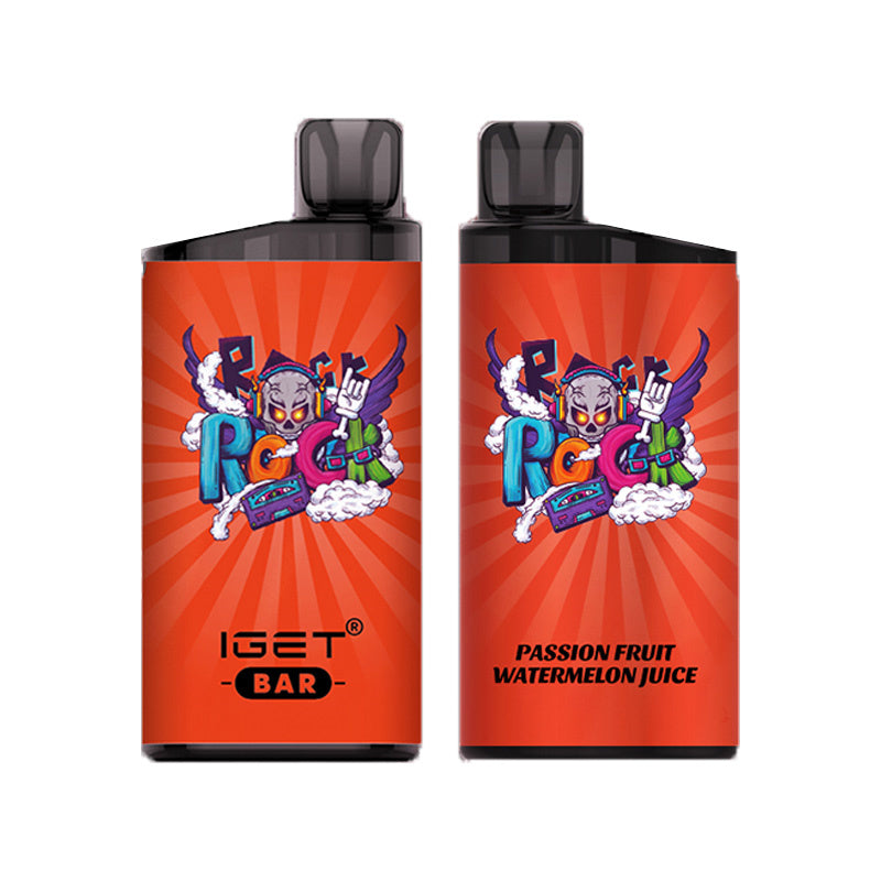 IGET Bars Einweg-E-Zigarette für 3500 Züge – 12 ml E-Liquid, 5 % Nikotin, 34 Geschmacksrichtungen 