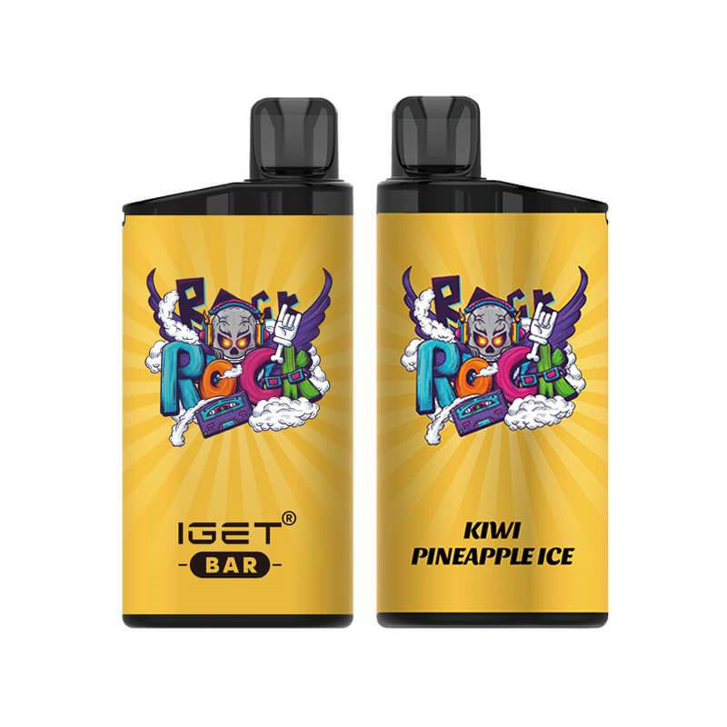 IGET Bars Einweg-E-Zigarette für 3500 Züge – 12 ml E-Liquid, 5 % Nikotin, 34 Geschmacksrichtungen 