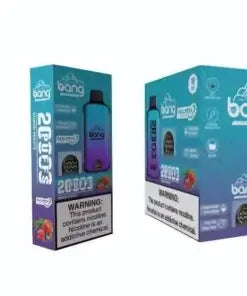 Bang 20000 Puffs Vape 20K Disposable Vape Pen E Cigarette Prefilled(0% to 5% Nicotine) 25ml 650mAh Battery 12 Flavors