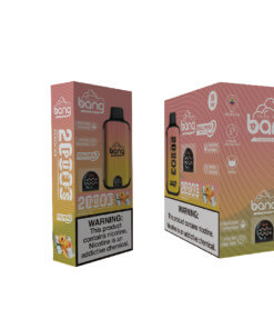 Bang Disposable Vape 20000 puffs Original Randm Tornado(0% to 5% Nicotine) Digital Smart Screen 25.0mL 650mAh 12 Flavors