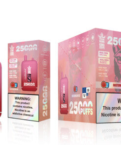 Bang King 25000 Puffs - 46mL pre-filled e-liquid Dual Tank (0% to 5% Nicotine);650mAh Battery 12 Flavors