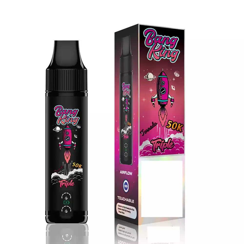 BANG KING 50K DSK066 Three Tastes Disposable Vapes Wholesale 50000 Puffs Big Capacity Bulk Buy Rechargeable