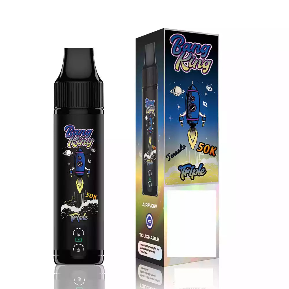 BANG KING 50K DSK066 Three Tastes Disposable Vapes Wholesale 50000 Puffs Big Capacity Bulk Buy Rechargeable