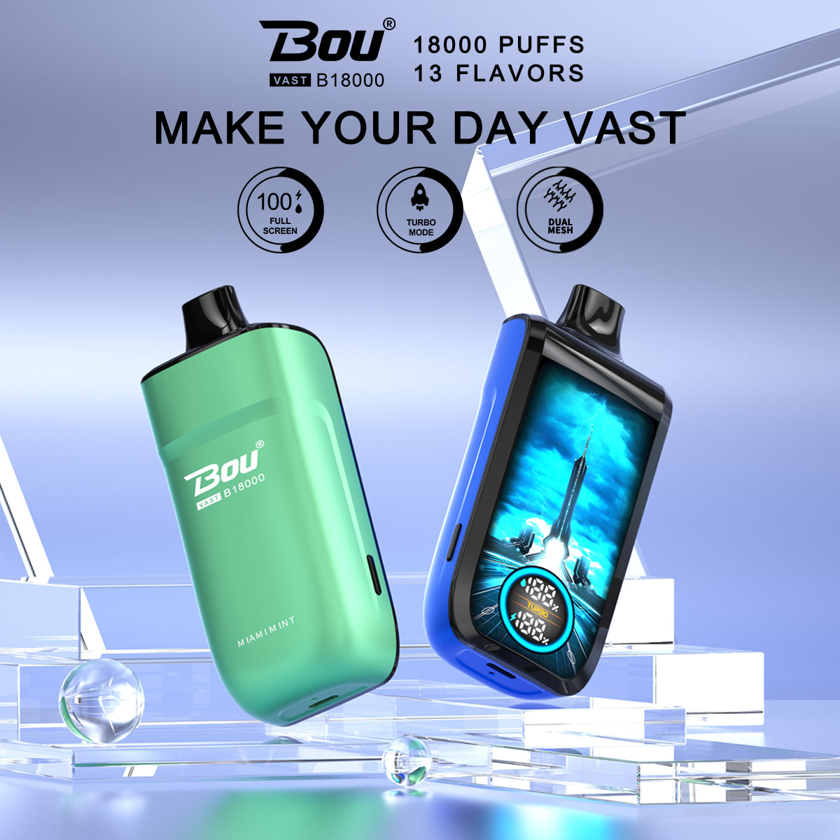 BOU VAST 18000 Züge Einweg-Vape Großhandel 