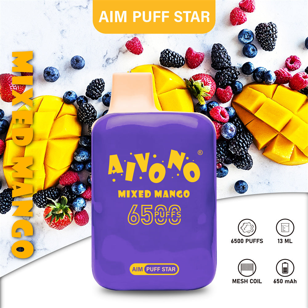 AIVONO AIM  PUFFSTAR 6500Puffs Disposable Vape Wholesale