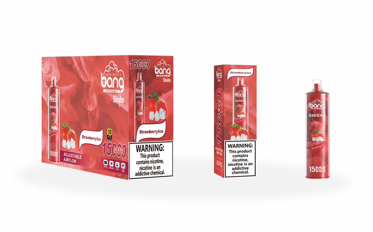 BangKing 12K Puffs Smart Full Screen Turn Ice Wholesale Disposable Vape Puff 12000k Prefilled Pod-850mAh Battery. Multiple Nicotine 12 Flavors