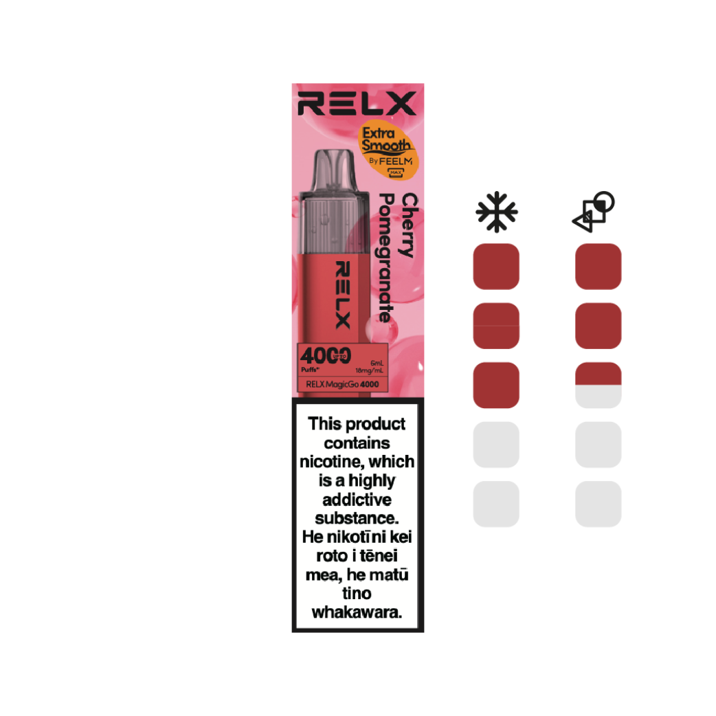 Kirsch-Granatapfel 4000 Puffs 18 mg/ml